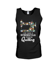 I Plan On Quilting Unisex Tank thumbnail