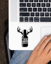 Hunting Beer Season Sticker - Single (Vertical) aos-sticker-single-vertical-lifestyle-front-11