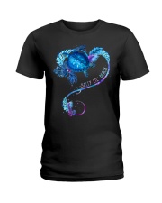 Turtle Salty Lil' Beach Ladies T-Shirt thumbnail