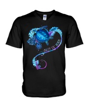 Turtle Salty Lil' Beach V-Neck T-Shirt thumbnail