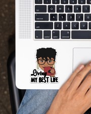 Living My Best Life Sticker - Single (Vertical) aos-sticker-single-vertical-lifestyle-front-11