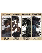 Horse Be Strong Poster NTV 17x11 Poster front