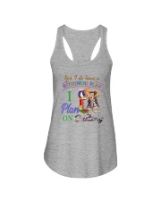 I Plan On Quilting Ladies Flowy Tank thumbnail