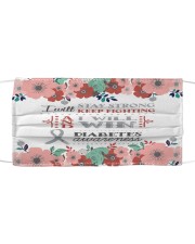 Diabetes Stay Strong Cloth face mask front