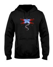 Dragonfly Us Flag Hooded Sweatshirt thumbnail
