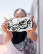 Dragonfly Tattoo Cloth face mask aos-face-mask-lifestyle-07