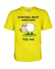 Occupational Therapists Assistants Help Ewe V-Neck T-Shirt thumbnail