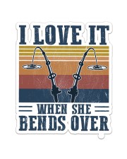 Fishing - I Love It Sticker - Single (Vertical) front
