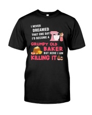 Grumpy Old Baker Classic T-Shirt front