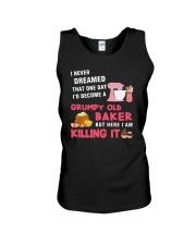 Grumpy Old Baker Unisex Tank thumbnail