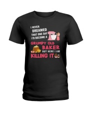 Grumpy Old Baker Ladies T-Shirt thumbnail