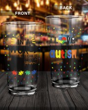 Love Someone With Autism 16oz Pint Glass aos-16oz-pint-glass-lifestyle-front-14