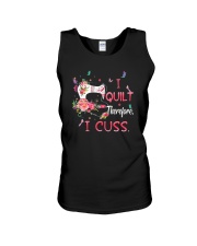 I Quilt Unisex Tank thumbnail