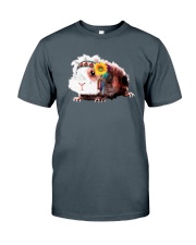 Guinea Pig And Sunflower Classic T-Shirt tile