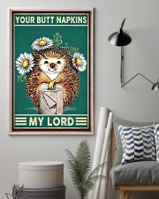 Hedgehog Napkins 11x17 Poster lifestyle-poster-1