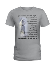 The Ride Goes On Ladies T-Shirt tile