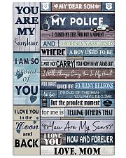 Dear My Police Son Poster NTV 11x17 Poster front
