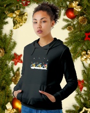 For Dragonfly Lovers Hooded Sweatshirt lifestyle-holiday-hoodie-front-4