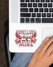 Daddy Angel Sticker - Single (Horizontal) aos-sticker-single-horizontal-lifestyle-front-11