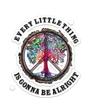 Hippie Alright Sticker - Single (Vertical) front