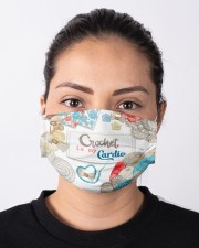 Crochet Is My Cardio Cloth face mask aos-face-mask-lifestyle-01