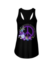 Peace Is My Weapon Ladies Flowy Tank tile