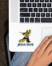 Hockey Jesus Save Sticker - Single (Vertical) aos-sticker-single-vertical-lifestyle-front-11