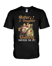 Quilting Partners For Life V-Neck T-Shirt thumbnail