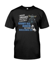 Grumpy Old Biker Classic T-Shirt front