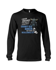 Grumpy Old Biker Long Sleeve Tee thumbnail