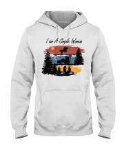 Horse Woman I'm A Simple Woman NTV Hooded Sweatshirt front