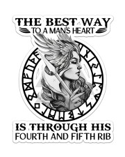 Viking Girl Sticker - Single (Vertical) front