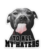 For Pitbull Lovers Sticker - Single (Vertical) front