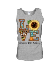 Love Someone With Autism Unisex Tank tile
