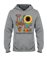 Love Someone With Autism Hooded Sweatshirt tile