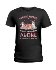 Quilting Besties Ladies T-Shirt thumbnail