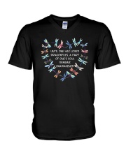 Dragonfly Heart V-Neck T-Shirt thumbnail