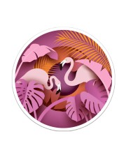For Flamingo Lovers Sticker - Single (Vertical) front