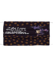 Dragon And Coffee Cloth face mask front