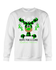 Hope For A Cure Lymphoma Awareness Crewneck Sweatshirt tile