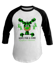 Hope For A Cure Lymphoma Awareness Baseball Tee tile