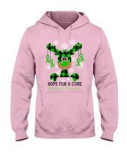 Hope For A Cure Lymphoma Awareness Hooded Sweatshirt front