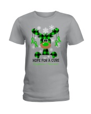 Hope For A Cure Lymphoma Awareness Ladies T-Shirt tile