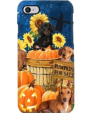 Pumkin Dachshund Phone Case i-phone-7-case