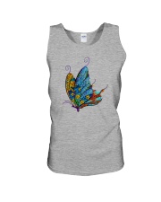 Mosaic Butterfly Unisex Tank thumbnail
