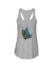 Mosaic Butterfly Ladies Flowy Tank thumbnail