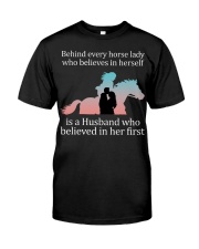 Behind Every Horse Lady Classic T-Shirt tile