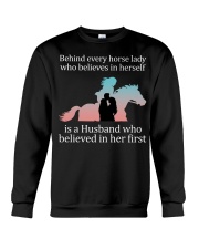 Behind Every Horse Lady Crewneck Sweatshirt tile