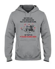 I Love My Sewing Machine Hooded Sweatshirt thumbnail