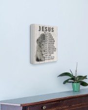 Jesus Is My King 11x14 Gallery Wrapped Canvas Prints aos-canvas-pgw-11x14-lifestyle-front-01
